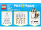 Set No: 3850016  Name: LEGO Brand Store Pick-a-Model - Beaver blister pack