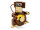 Set No: 40101  Name: Monthly Mini Model Build Set - 2014 08 August, Monkey (Chimpanzee) polybag