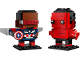 Set No: 40668  Name: Captain America & Red Hulk