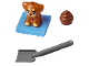 Set No: 41758  Name: Advent Calendar 2023, Friends (Day  3) - Dark Orange Puppy Dog, Poop and Shovel