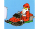 Set No: 4428  Name: Advent Calendar 2012, City (Day 24) - Santa on Snowmobile