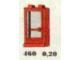Set No: 460  Name: 1 x 2 x 3 Door, Red or White