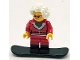 Set No: 60381  Name: Advent Calendar 2023, City (Day 21) - Mrs. Claus on Snowboard