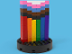 Set No: 6532683  Name: LEGO Brand Store Exclusive Build - Pride Flag