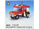 Set No: 6643  Name: Fire Truck