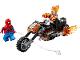 Set No: 76335  Name: Spider-Man vs. Ghost Rider Motorcycle