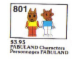 Set No: 801  Name: Fabuland Characters