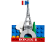 Set No: 854011  Name: Eiffel Tower Magnet Build