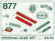 Set No: 877  Name: Steering Gear Parts