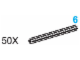 Set No: 970614  Name: 6-Stud Axles (Pack of 50)