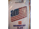 Set No: AMFlag  Name: American Flag with Sticker For Stars (Legoland California)