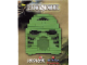 Set No: LLCABR1  Name: Hau Mask - Green Brick (Legoland California)
