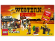 Set No: VP33  Name: Western Bundle Pack (Sets 6712 and 6755 with Cardboard Backdrop and Safe) - Western 2-Pack