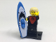 Set No: col17  Name: Pro Surfer, Series 17 (Complete Set with Stand and Accessories)