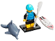 Set No: col21  Name: Paddle Surfer, Series 21 (Complete Set with Stand and Accessories)