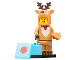 Set No: col23  Name: Reindeer Costume, Series 23 (Complete Set with Stand and Accessories)