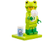 Set No: col28  Name: Frog Costume Fan, Series 28 (Complete Set with Stand and Accessories)