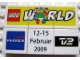 Set No: lwp01  Name: LEGO World Denmark Puzzle Promo 2009