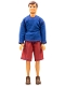 Minifig No: 23047b  Name: Scala Doll (Christian with Clothes, Shorts)
