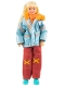 Minifig No: 23049  Name: Scala Doll (Emma with Clothes, Pants)
