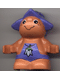 Minifig No: 31233pb02 Name: Duplo Figure Little Forest Friends, Male, Medium Violet Outfit with White Flower (Toot Bluebell) Minifig No: 31233pb02 Name: Duplo Figure Little Forest Friends, Male, Medium Violet Outfit with White Flower (Toot Bluebell)