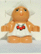Minifig No: 31234pb03 Name: Duplo Figure Little Forest Friends, Female, White Dress with Three Red Berries (Dreamer Meadowsweet) Minifig No: 31234pb03 Name: Duplo Figure Little Forest Friends, Female, White Dress with Three Red Berries (Dreamer Meadowsweet)