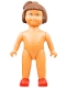 Minifig No: 31310pb02  Name: Duplo Figure Doll, Lisa Large, without Clothes