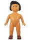 Minifig No: 31310pb05  Name: Duplo Figure Doll, Marie Large, Reddish Brown Shoes, without Clothes