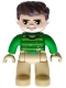 Lot ID: 368573813  Minifig No: 47394pb243  Name: Duplo Figure Lego Ville, Sandman (6273515)