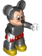 Lot ID: 345254642  Minifig No: 47394pb257  Name: Duplo Figure Lego Ville, Mickey Mouse, Red Swimsuit (6221006 / 6269871)