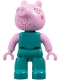 Minifig No: 47394pb358  Name: Duplo Figure Lego Ville, Daddy Pig (6468162)