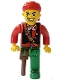 Minifig No: 4j011  Name: Pirates - Cannonball Jimmy