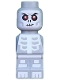 Lot ID: 396198966  Minifig No: 85863pb053  Name: Microfigure Ninjago Skeleton Light Bluish Gray (4615582)