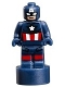 Minifig No: 90398pb002  Name: Captain America Statuette / Trophy