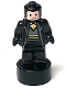 Minifig No: 90398pb032  Name: Hufflepuff Student Statuette / Trophy #3, Light Nougat Face