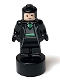 Minifig No: 90398pb038  Name: Slytherin Student Statuette / Trophy #3, Light Nougat Face