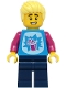 Minifig No: LLP034 Name: LEGOLAND Park Visitor - Male, Dark Azure Shirt with Slushy Cup, Dark Blue Legs, Bright Light Yellow Hair Minifig No: LLP034 Name: LEGOLAND Park Visitor - Male, Dark Azure Shirt with Slushy Cup, Dark Blue Legs, Bright Light Yellow Hair
