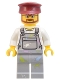 Minifig No: adp025  Name: The LEGO Story Ole Kirk Kristiansen