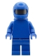 Minifig No: adp076  Name: Space Suit - Blue with Air Tanks, Pearl Dark Gray Head