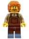 Minifig No: adp159 Name: The Art of Chocolate Technician - Male, Reddish Brown Apron, Sand Blue Legs, Dark Orange Hair Minifig No: adp159 Name: The Art of Chocolate Technician - Male, Reddish Brown Apron, Sand Blue Legs, Dark Orange Hair