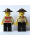 Lot ID: 322151278  Minifig No: adv010a  Name: Johnny Thunder (Desert) with LEGO Logo on Back