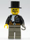 Minifig No: adv025  Name: Lord Sam Sinister with Black Top Hat