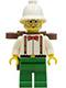 Minifig No: adv040  Name: Dr. Charles Lightning with Backpack