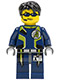 Minifig No: agt001  Name: Agent Chase - Dual Sided Head