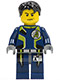 Minifig No: agt001a  Name: Agent Chase - Single Sided Head