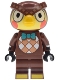 Minifig No: ani022 Name: Blathers Minifig No: ani022 Name: Blathers