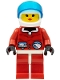 Minifig No: arc001  Name: Arctic - Red, White Helmet