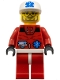 Minifig No: arc009  Name: Arctic - Red, Medic