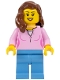 Minifig No: bdp008  Name: Carnival Woman