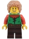 Minifig No: bdp127 Name: Forest Elf - Medium Nougat Hair Minifig No: bdp127 Name: Forest Elf - Medium Nougat Hair